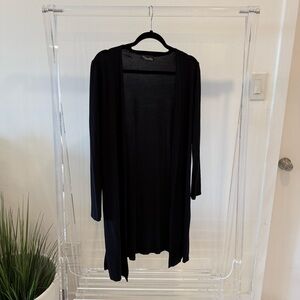Black Long Cardigan